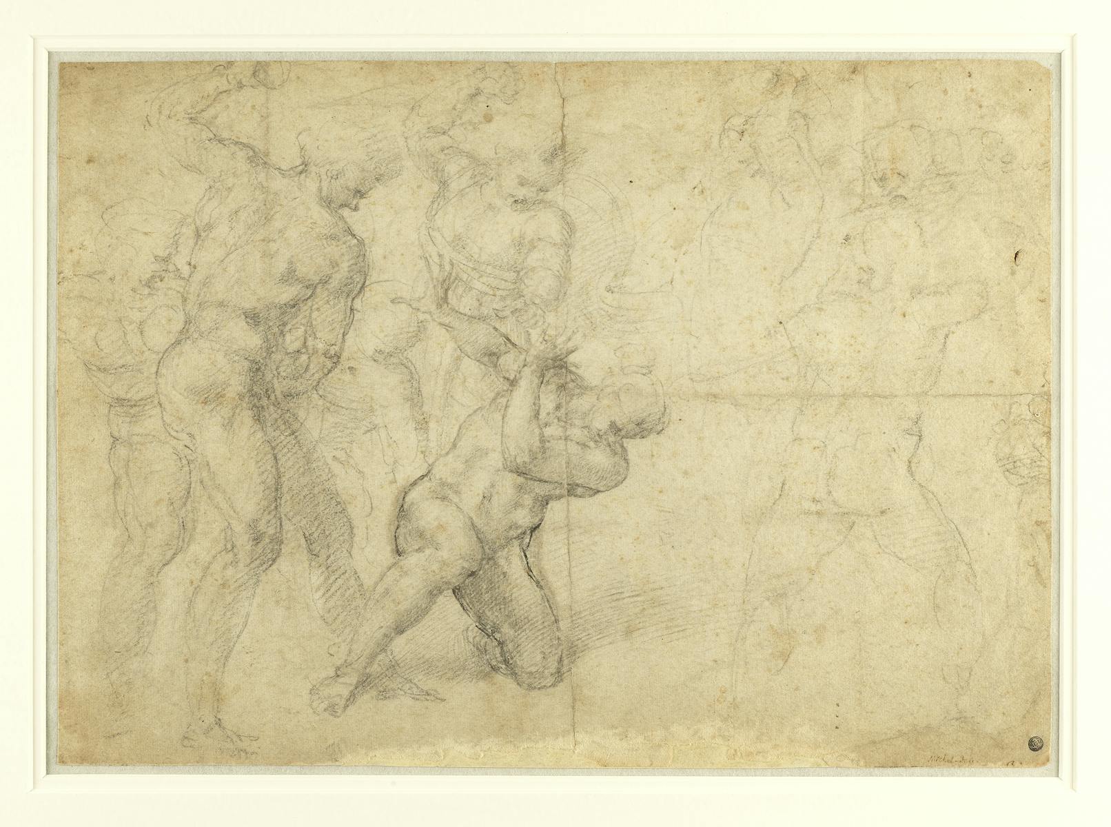 Michelangelo Buonarotti, De steniging van de Heilige Stefanus