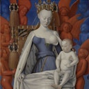 Jean Fouquet, Madonna omringd door serafijnen en cherubijnen