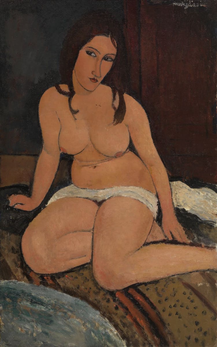 Amedeo Modigliani, Seated nude