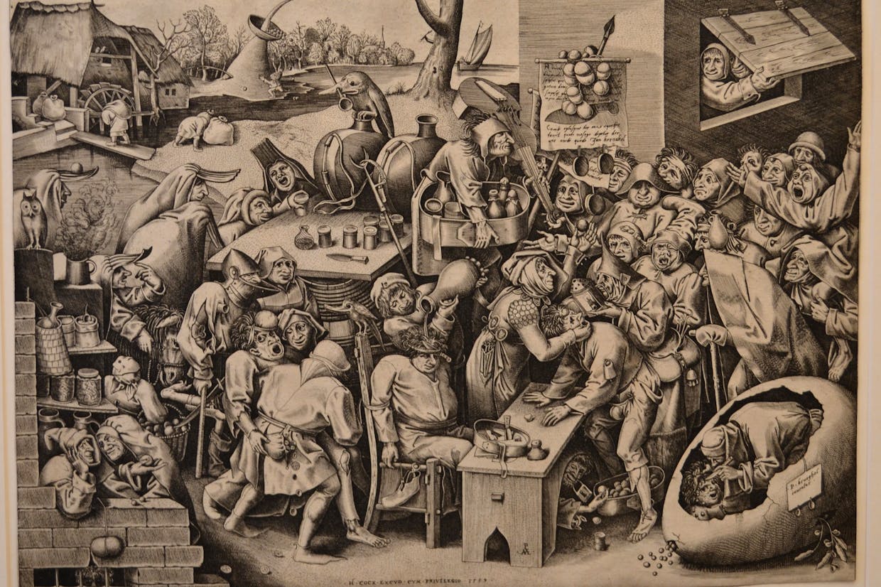 Pieter I Breugel, Heks van Mallegem